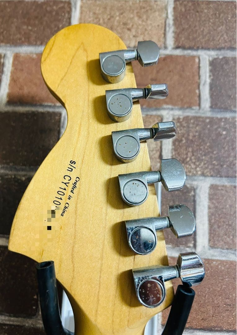 唯一無二‼︎スクワイヤー　ストラトキャスター　エレキギター