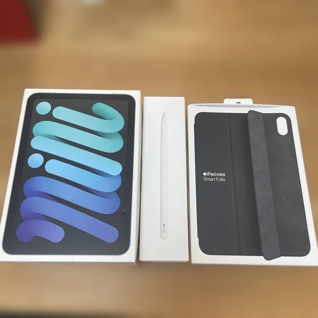 iPad mini (第6世代)+Apple Pencil+smartfoli