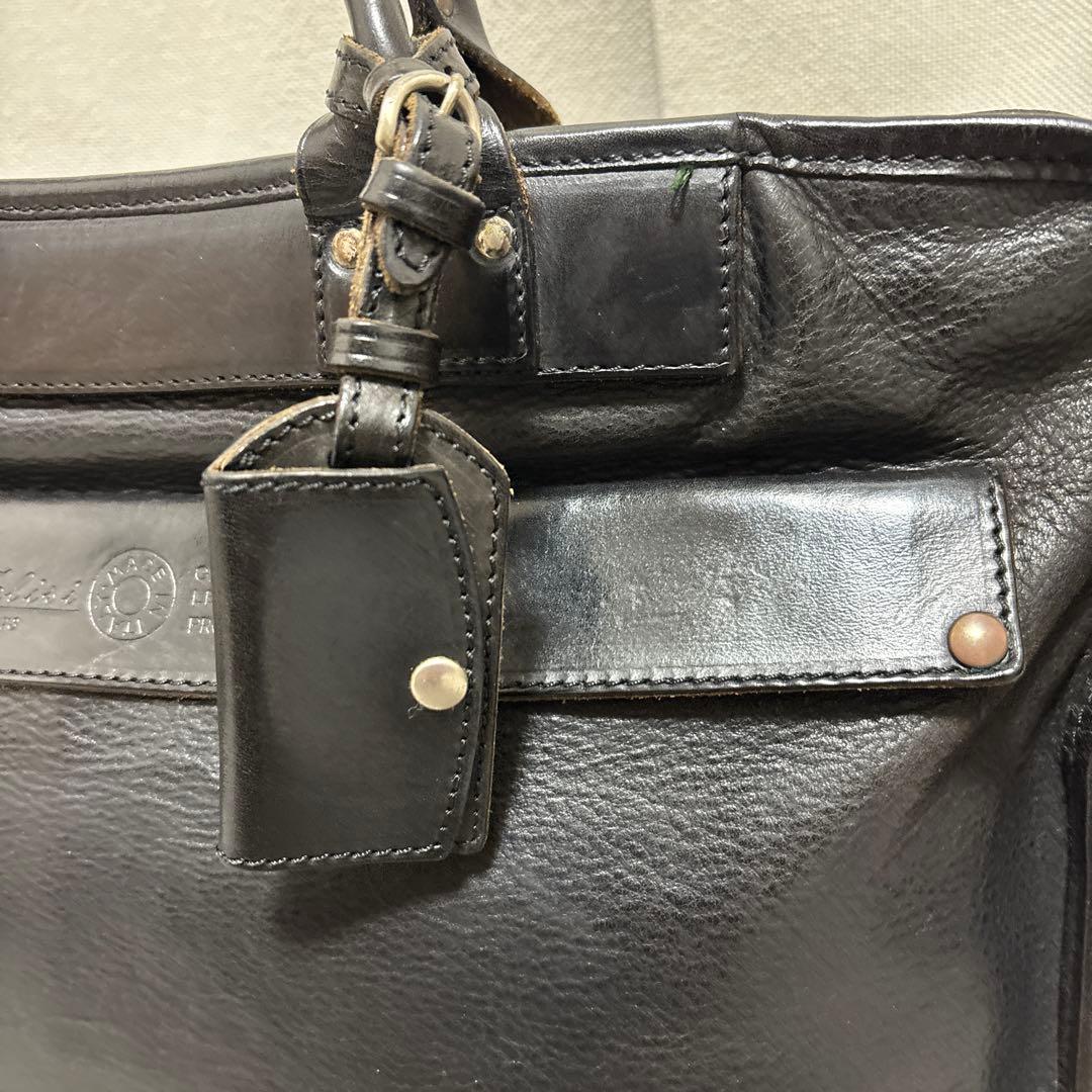 Felisi 8637/3 オールレザー ブリーフケース 黒 フェリージ