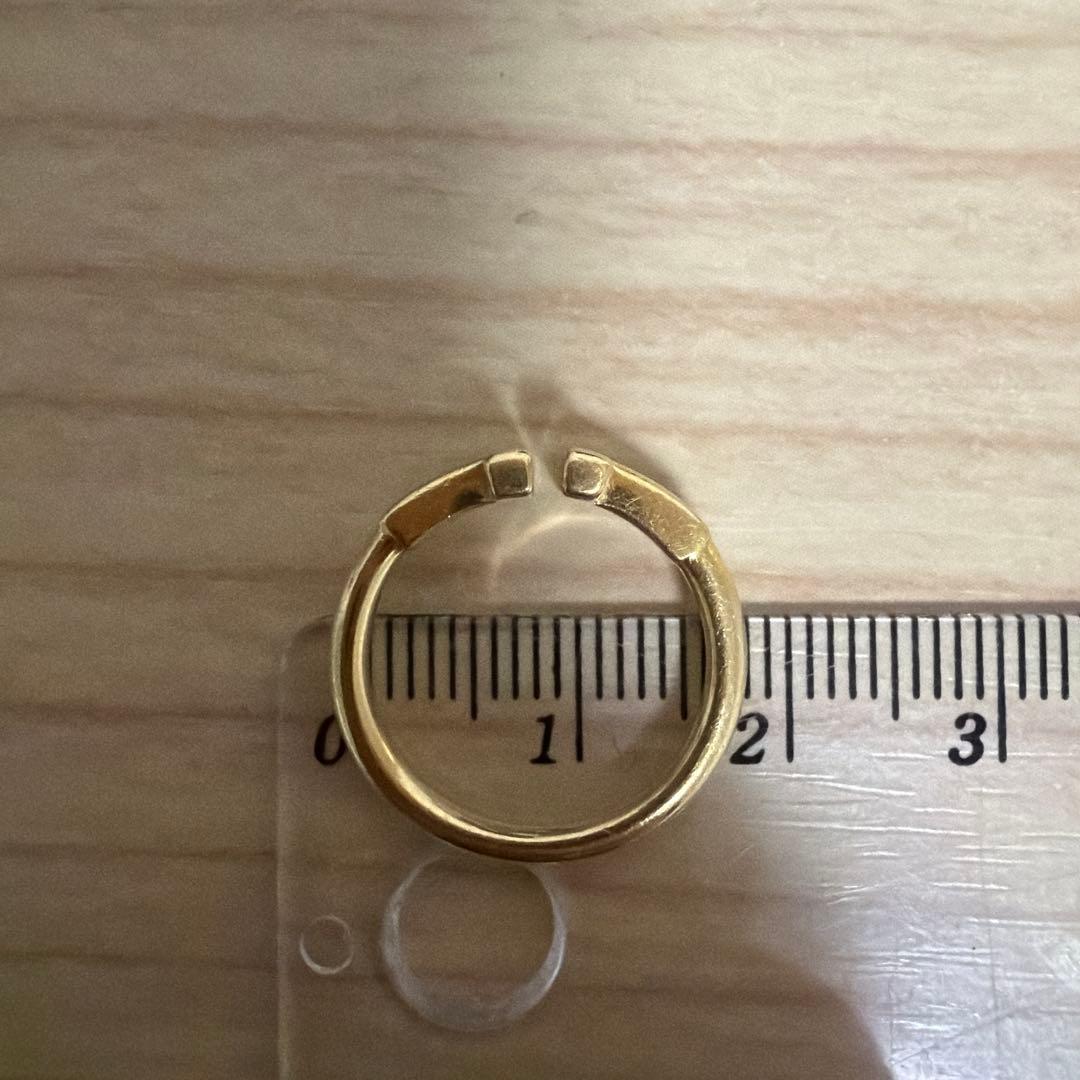 ティファニー TIFFANY&Co. Tワイヤーリング Au750 K18