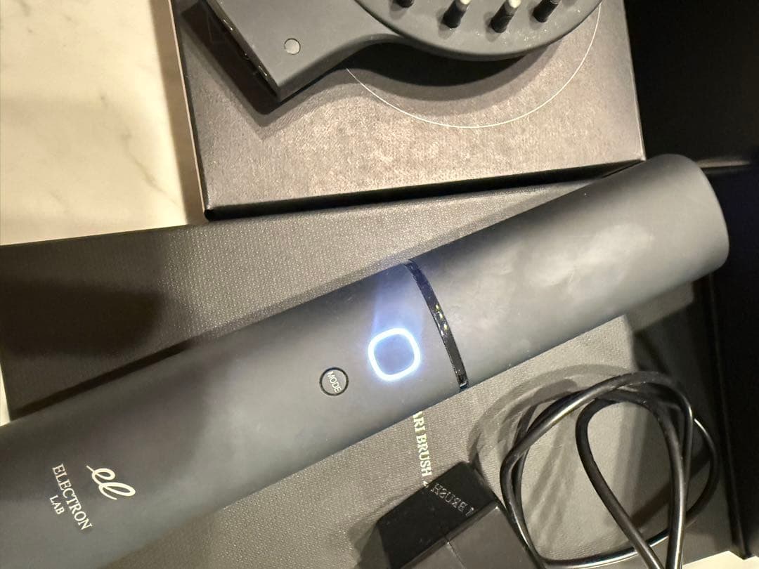 ボディ・フェイスケア el DENKI BARI BRUSH 2.0+BODY BLACK