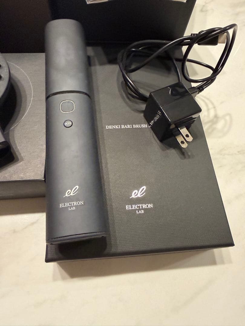 ボディ・フェイスケア el DENKI BARI BRUSH 2.0+BODY BLACK