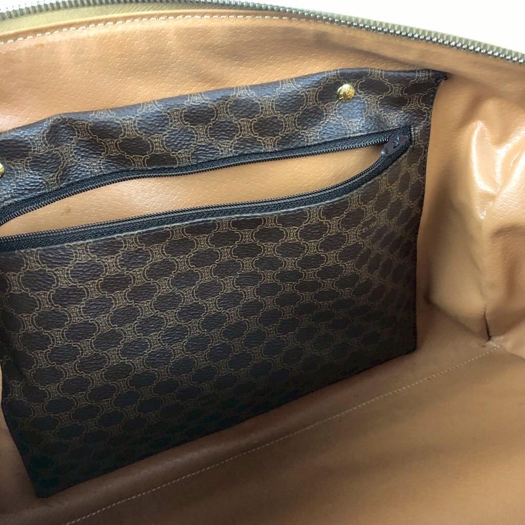 CELINE セリーヌ マカダム柄 ハンドバッグ レディース ブランド