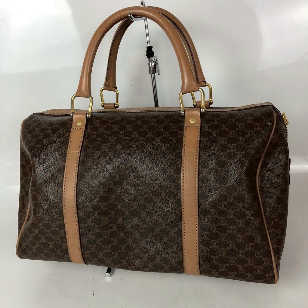 CELINE セリーヌ マカダム柄 ハンドバッグ レディース ブランド