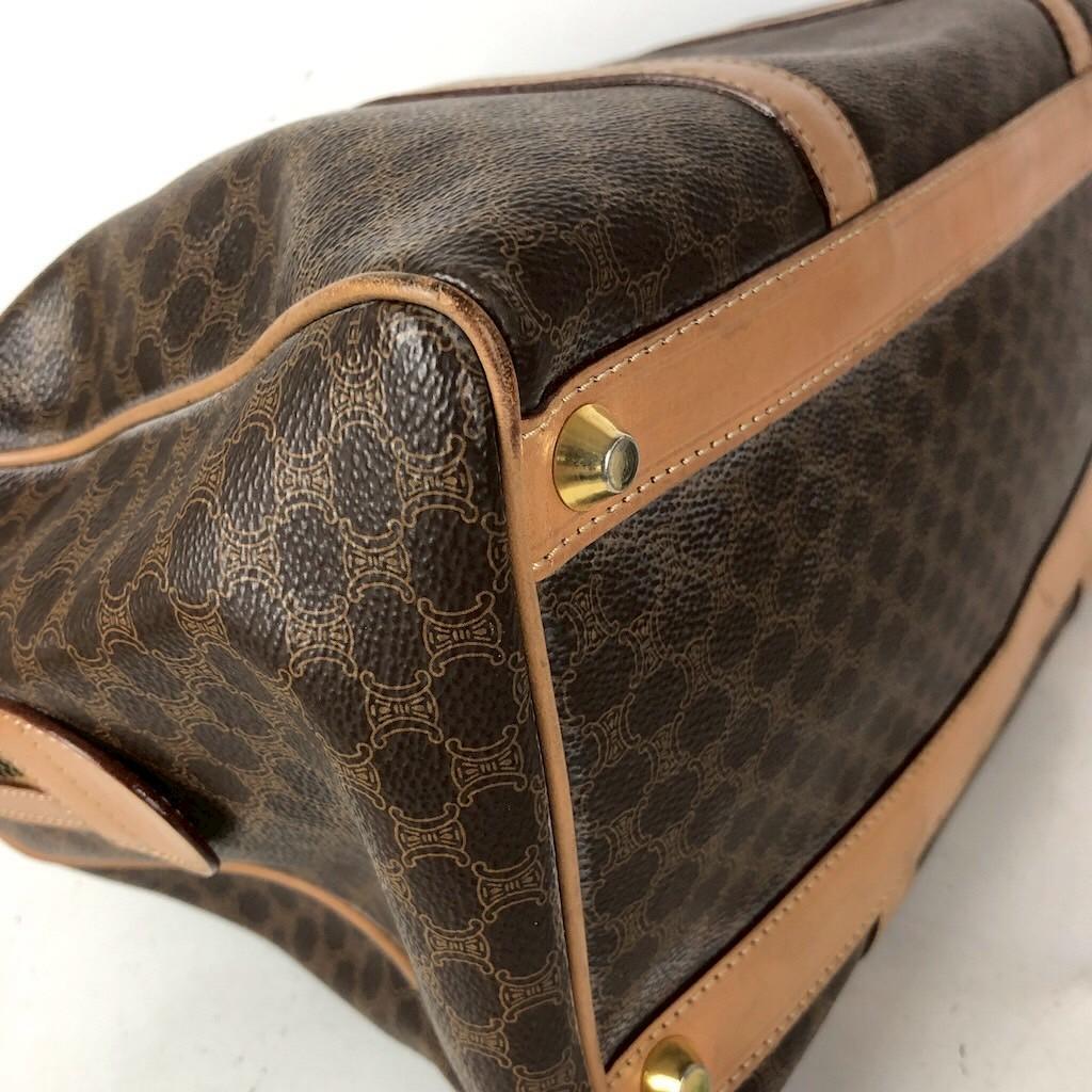 CELINE セリーヌ マカダム柄 ハンドバッグ レディース ブランド