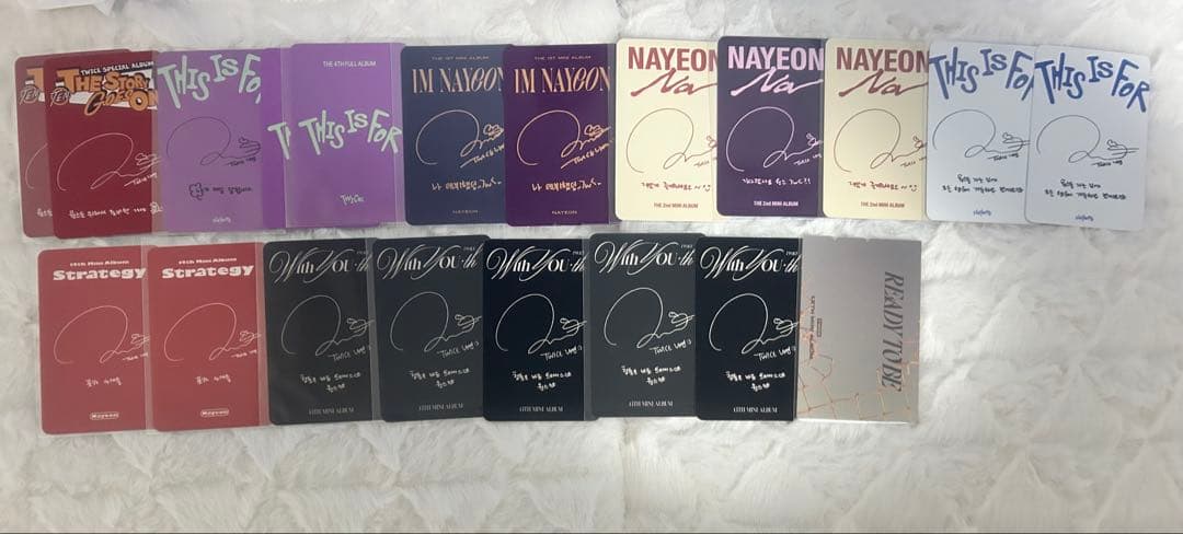 TWICE ナヨン 特典 トレカ アルバム トレカ ラントレ