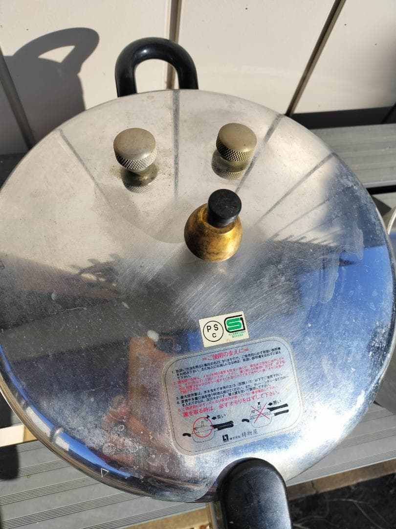 圧力鍋 peace ヘイワ PC60A（直炊1升炊・内鍋8合炊）