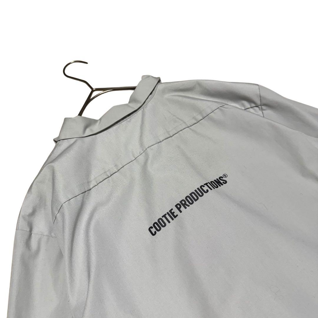 COOTIE PRODUCTIONS クーティ バックロゴ ワークシャツ M