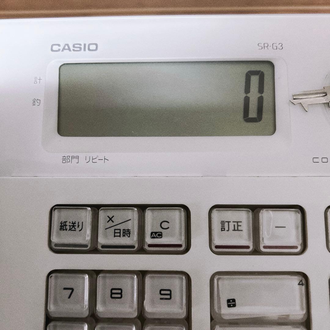 CASIO カシオ SR-G3 レジスター　Bluetooth スマホアプリ対応
