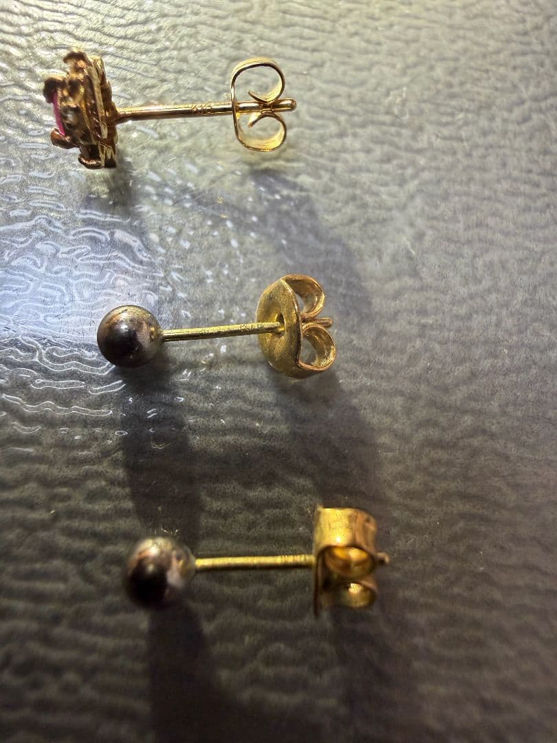 K18 ブレスレット　ピアス