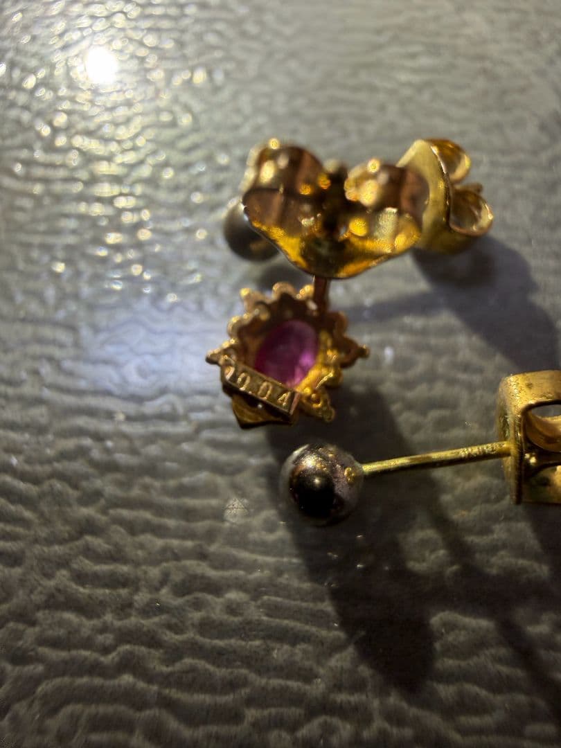 K18 ブレスレット　ピアス