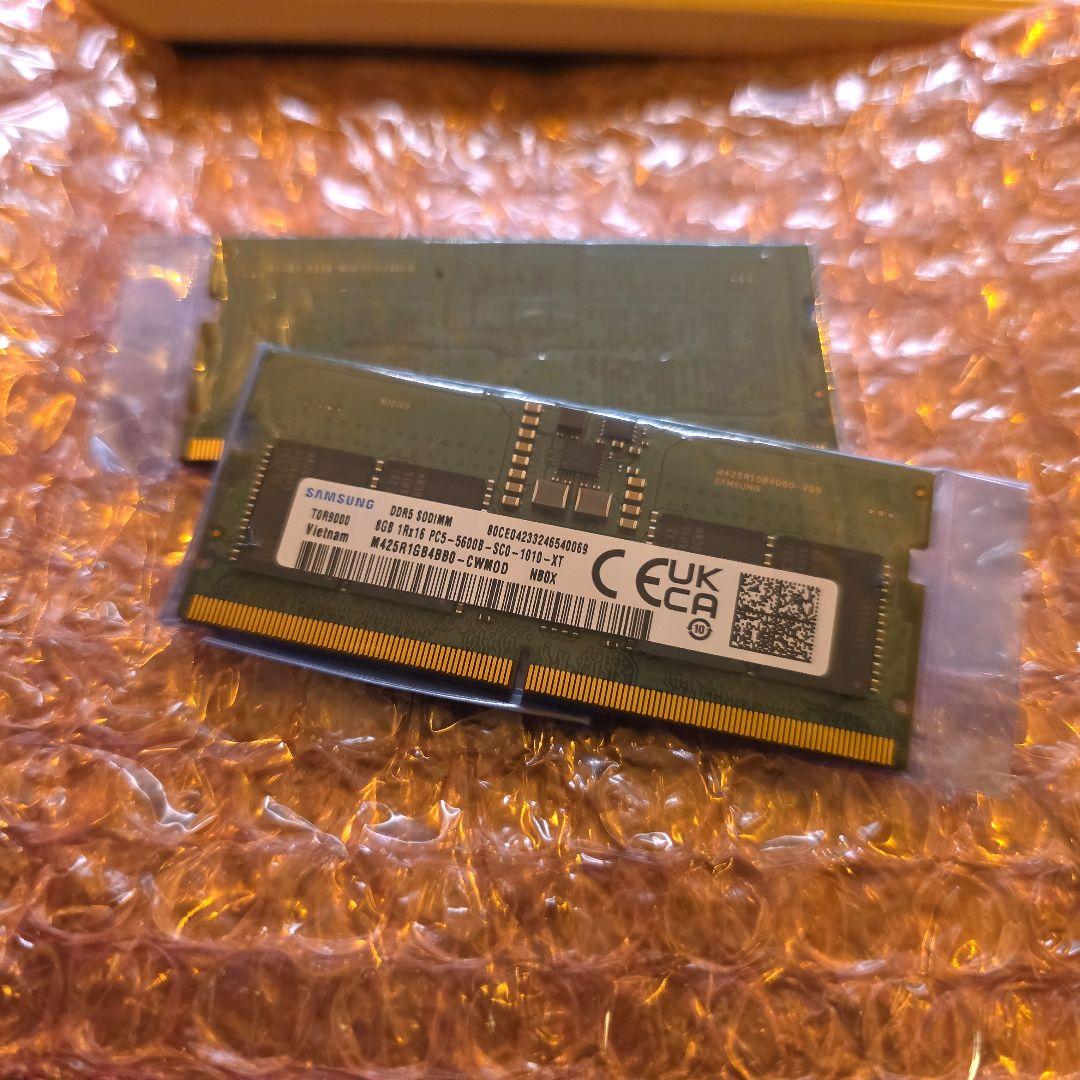 Samsung DDR5 5600 16G(8G×2)