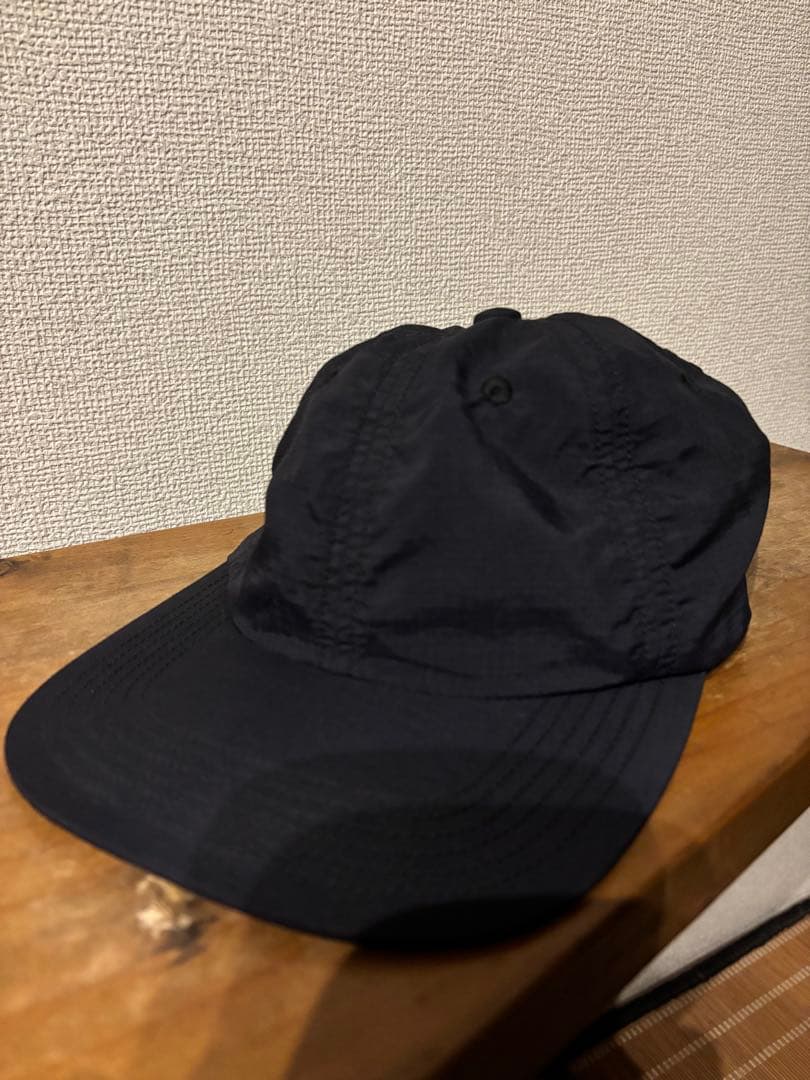 帽子 ovy nylon rip stop shirring 6panel cap