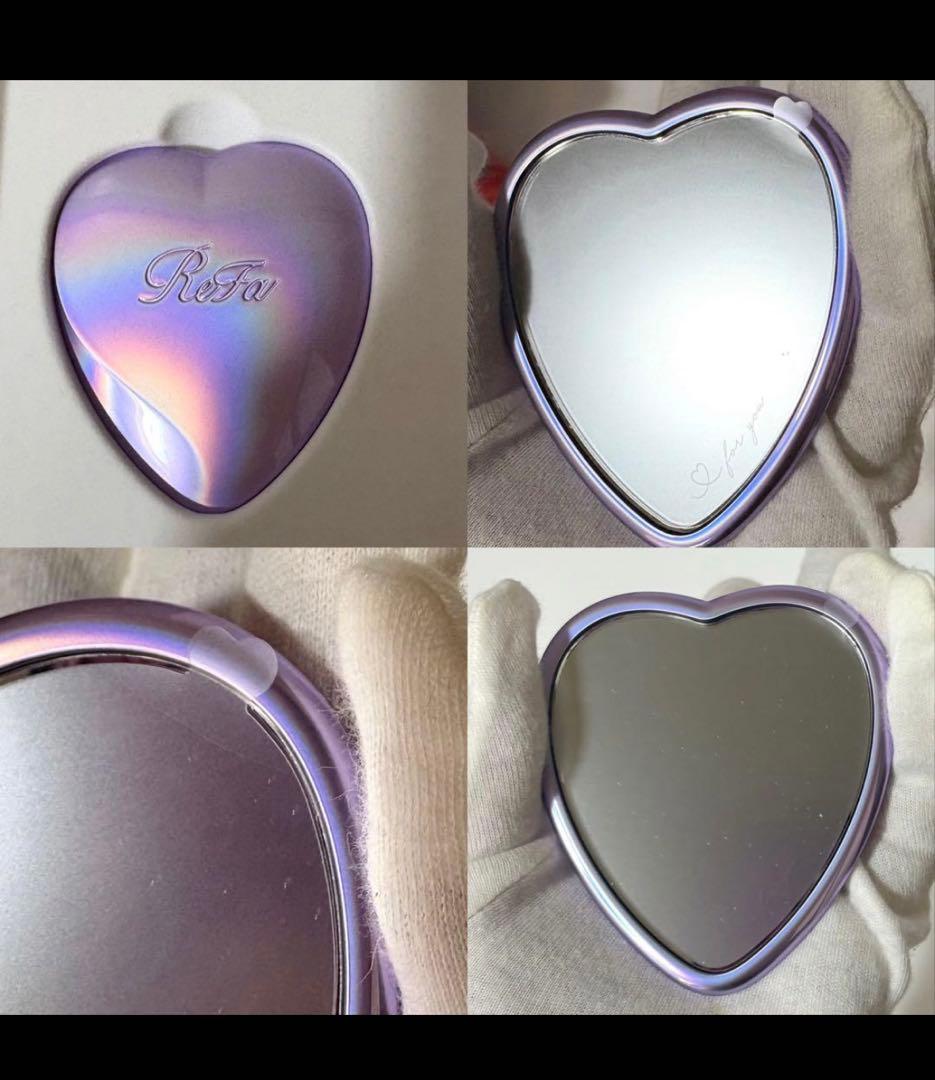 新品　ReFa 2点セット　限定　シルキーパープル　ハートミラー　ハートコーム