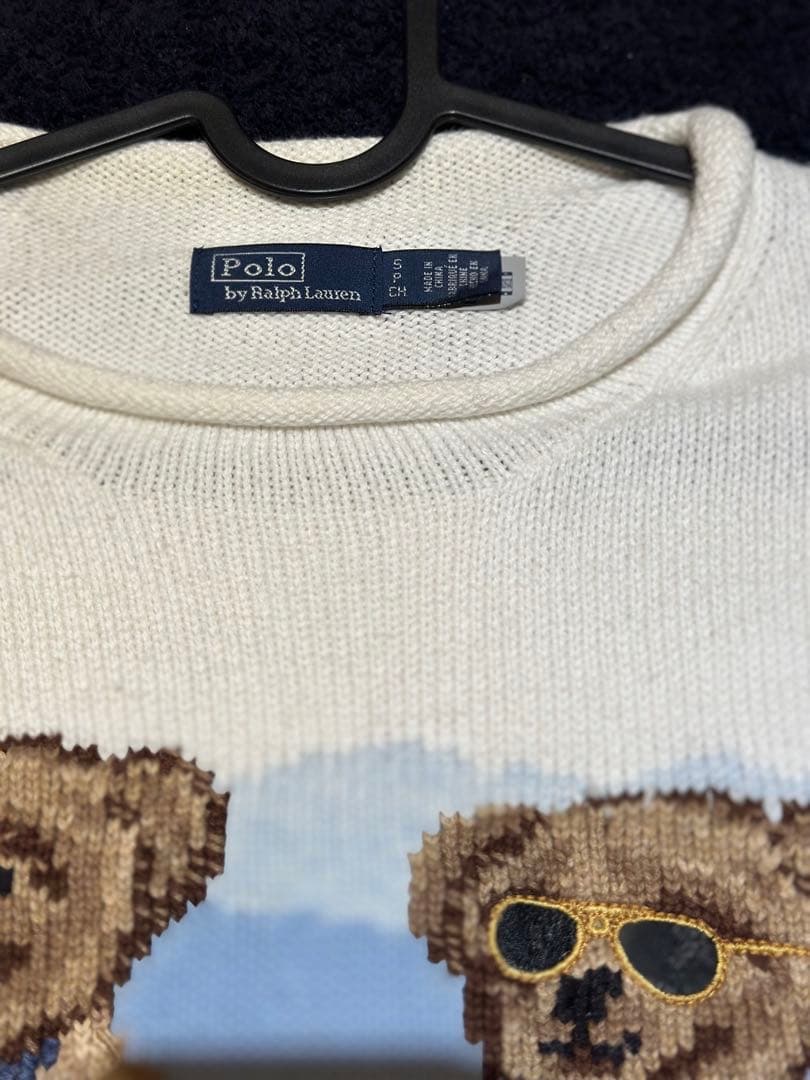 TIME SALE！ Polo by Ralph Lauren クマ刺繍 ニット