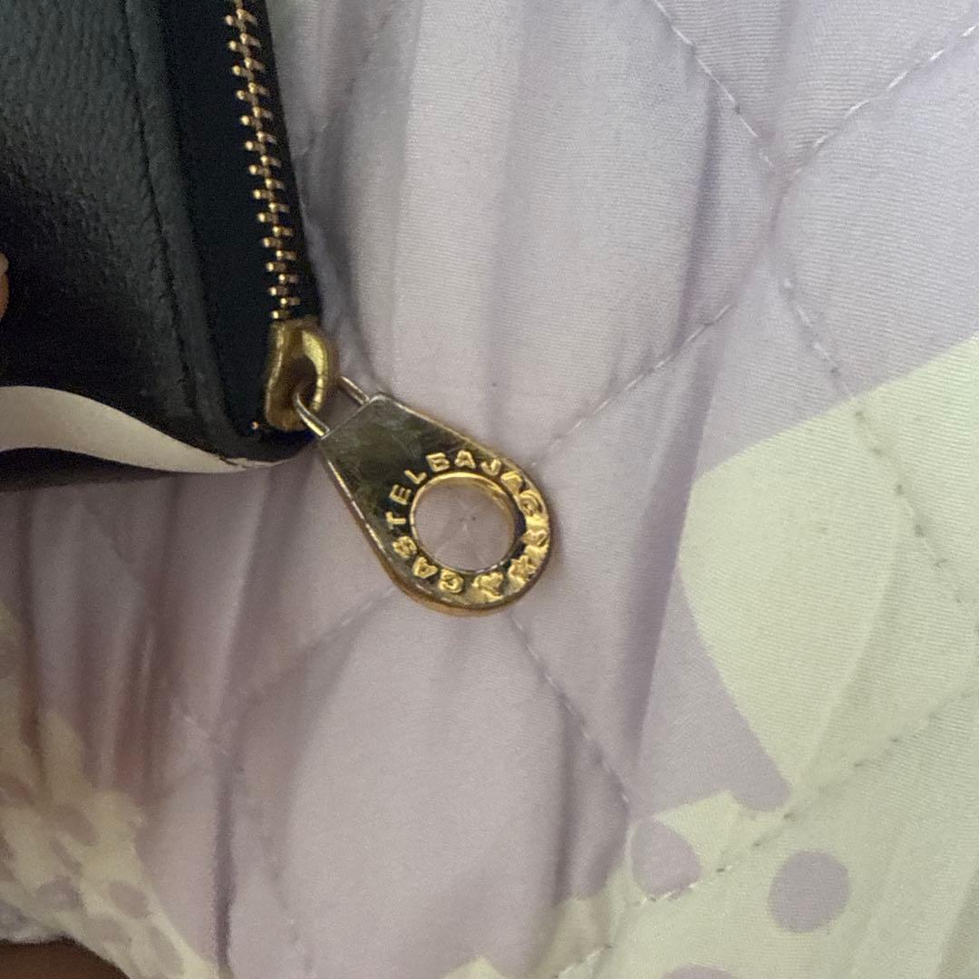 ロゴデザイン 長財布 黒