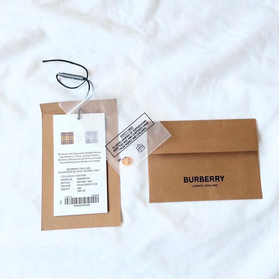 【極美品】BURBERRY チェックワンピース