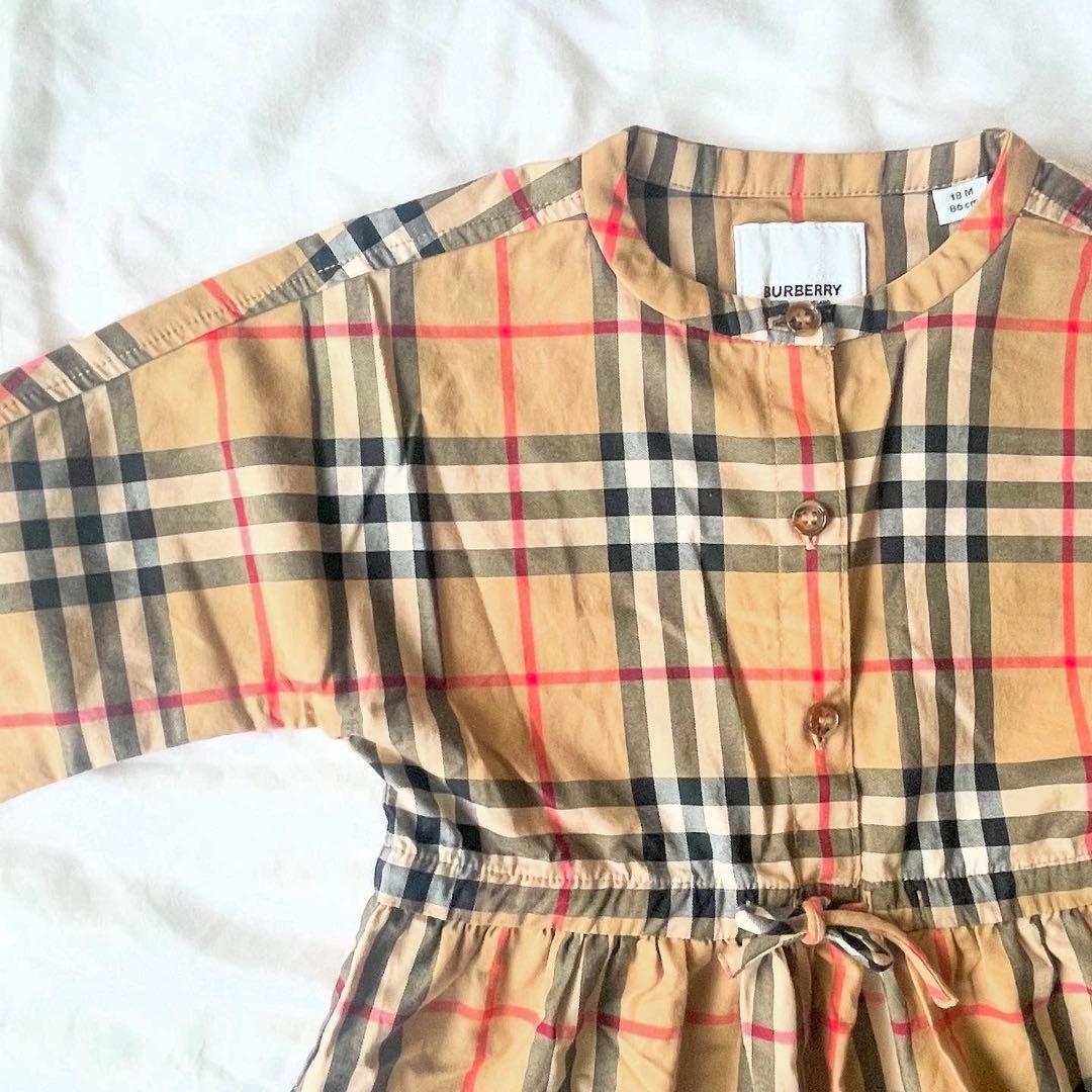 【極美品】BURBERRY チェックワンピース
