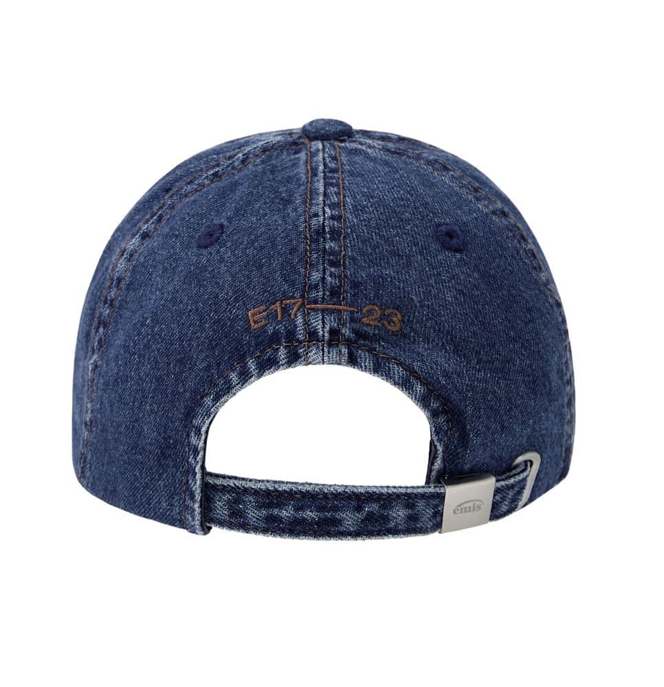 emis キャップ ウォッシュドデニム 韓国限定 エミス