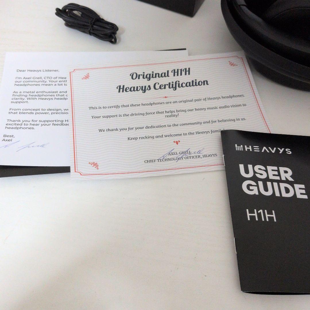 HEAVYS H1H ヘッドホン