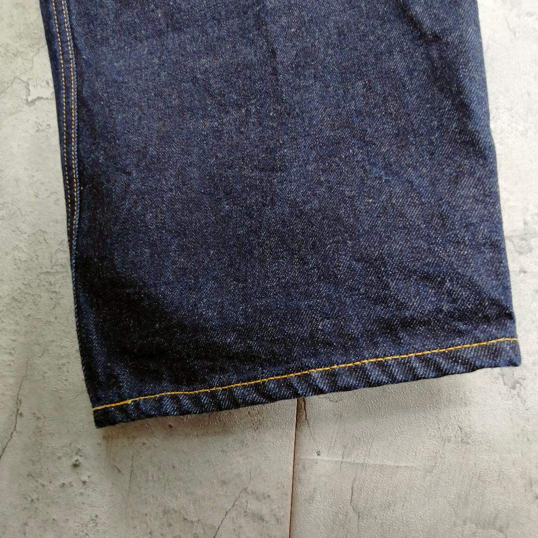 超美品　BLACK BYMOUSSY PUNA ブルー　バレルレッグ　24