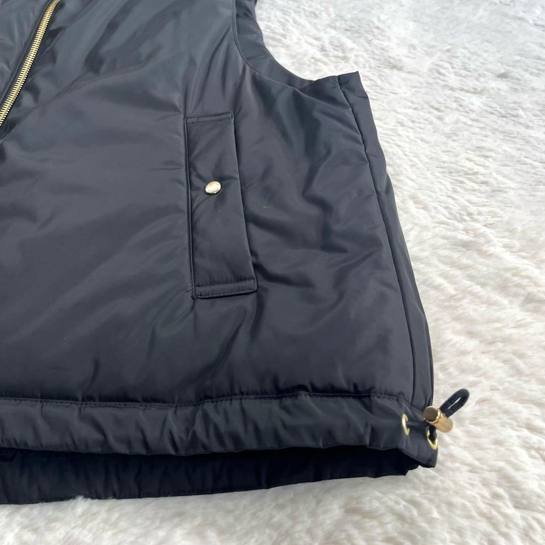 24AW 美品✨23区【撥水加工/洗える】中綿 ショートパディング ベスト 38