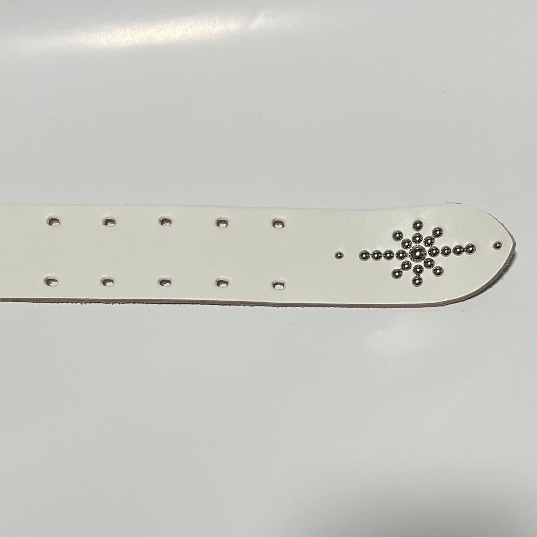 jana ウルフズヘッドタイプ スタッズベルト 32インチ