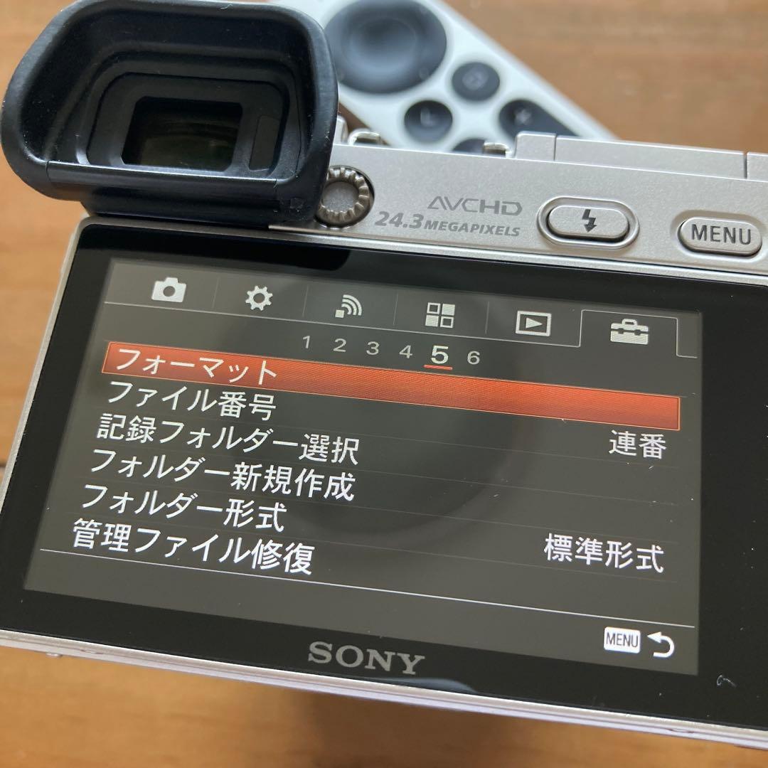 【作例あり】SONY α6000 16-50レンズ ミラーレス