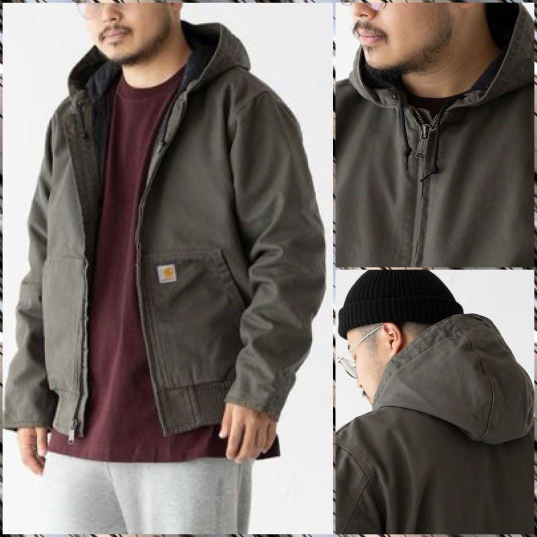 Carhartt WASHED ACTIVE JACKET モスグリーン S