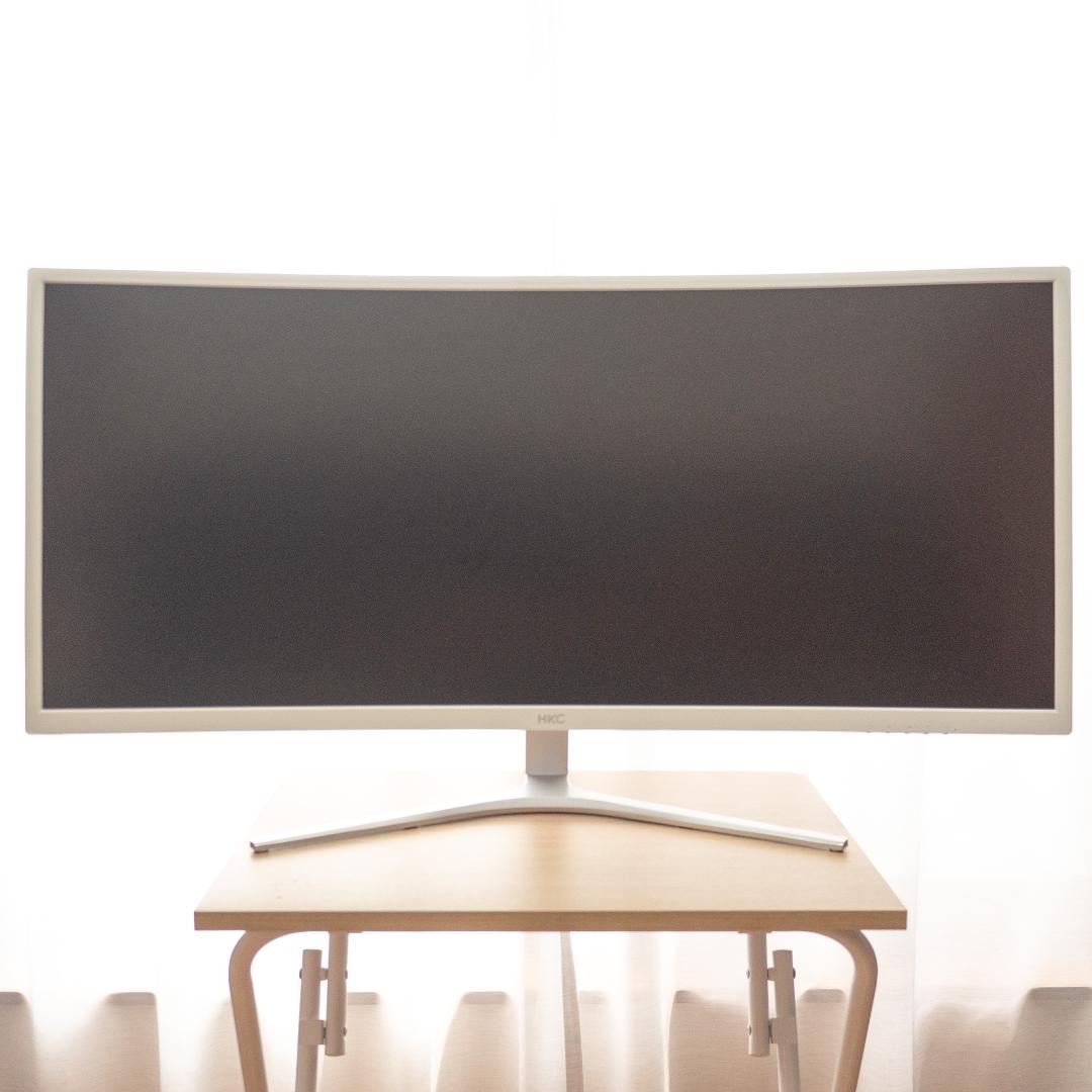 HKC C340 曲面型ウルトラワイドモニター 34インチ
