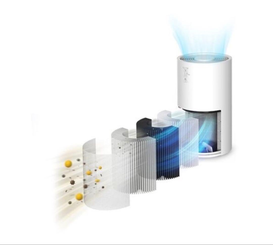 IRIS OHYAMA 空気清浄機 AAR-S30B-W ホワイト