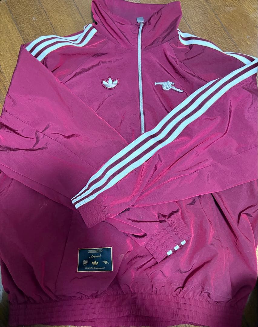 adidas アーセナルFC TERRACE ICON ハーフジップジャケットS