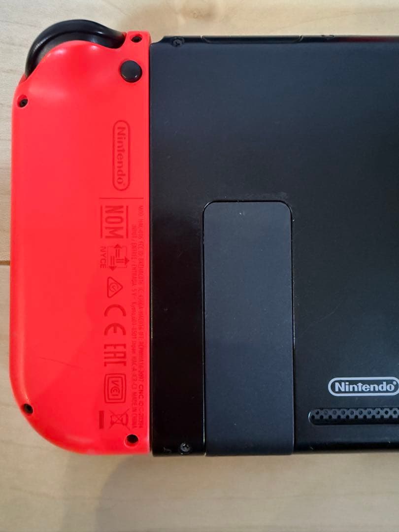 NintendoSwitch 赤 青 スイッチ 本体 付属品 傷有Joy-Con