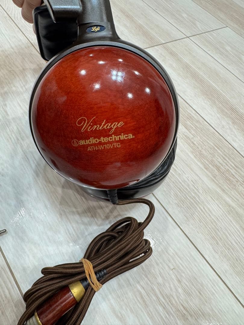 ヘッドホン Vintage audio-technica ATH- W10VTG