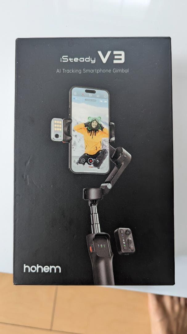 hohem isteady スマートフォン ジンバル AIトラッキング機能