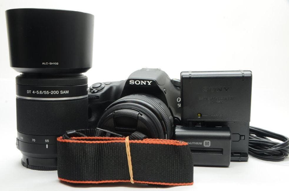 Wレンズ✨ SONY α58 一眼レフ カメラ レンズ セット デジカメ