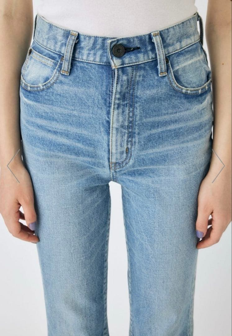 マウジー デニム　MVS L/BLU FLARE(L) 27