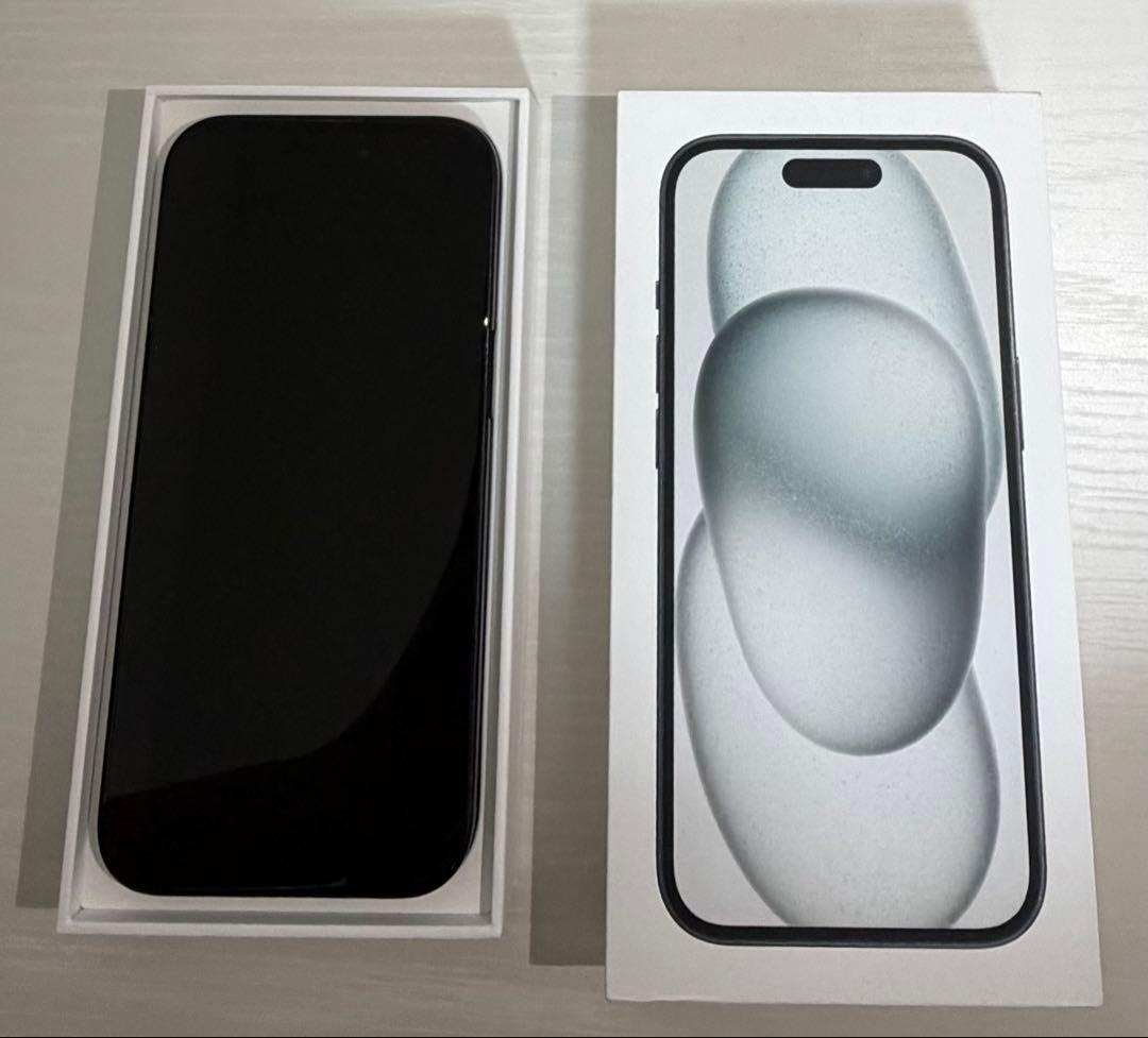 iPhone 15 128GB simフリー　ブラック