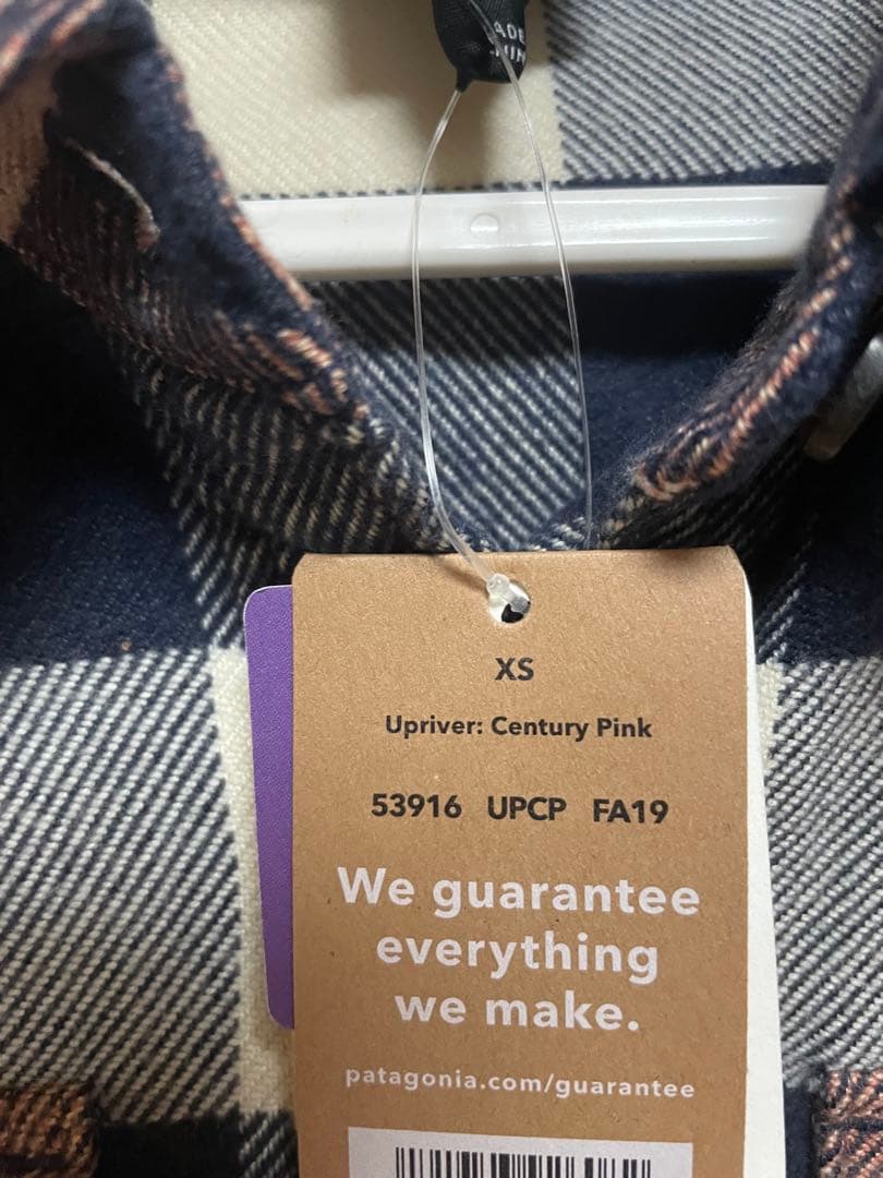 patagonia パタゴニア　オーガニックコットン　ネルシャツ　XS