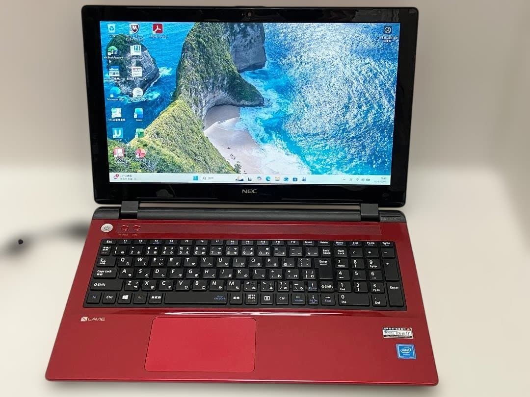 NECノートパソコン Celeron/8GB/新品SSD/Windows11