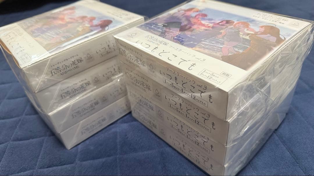 五等分の花嫁 カードゲーム いつもどこでも 11BOX 初版 シュリンク付き