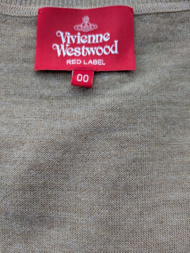 ヴィヴィアン・ウエストウッド 長袖 Vネック ロングカーディガン