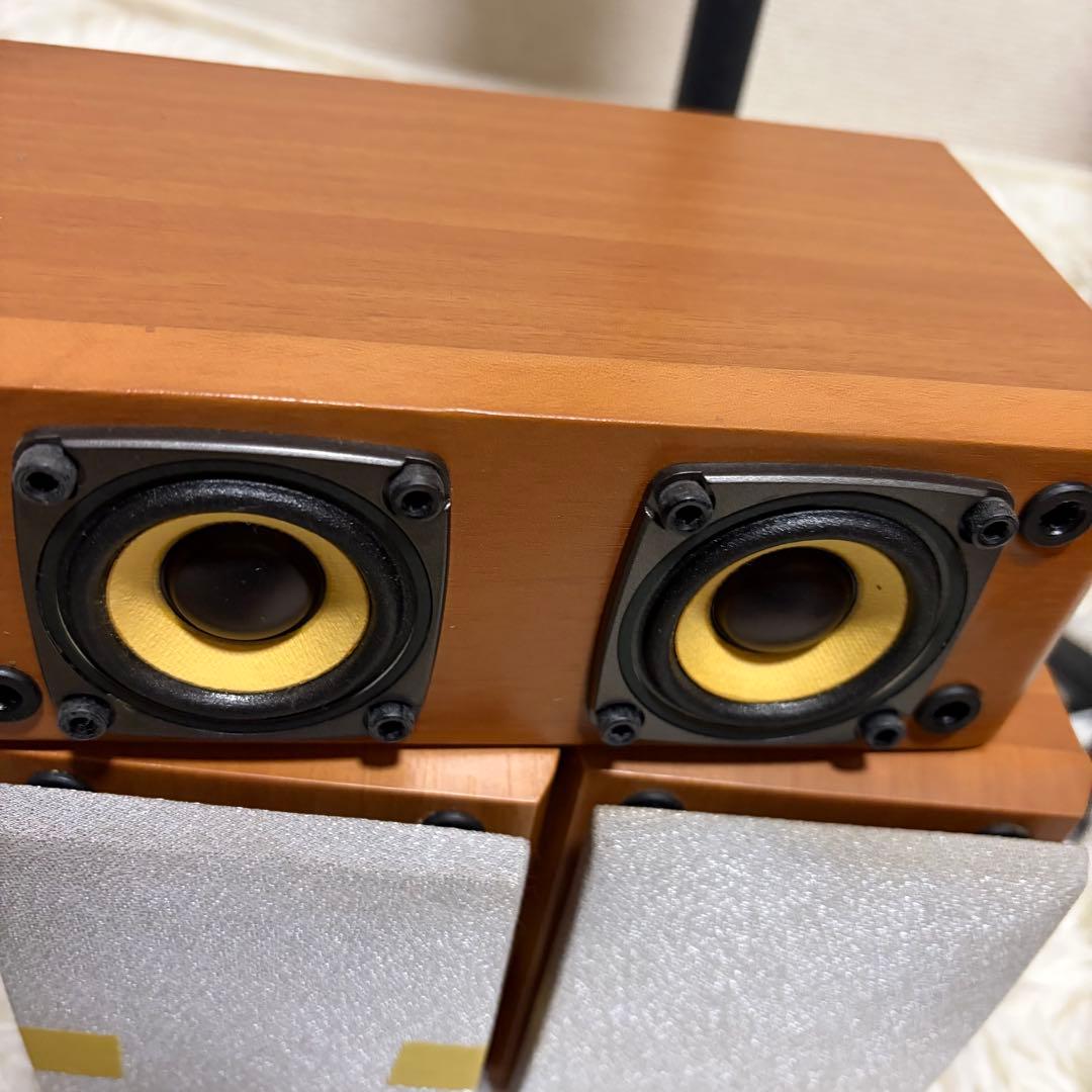 DENON サブウーファースピーカー DHT-300　スタンド付き