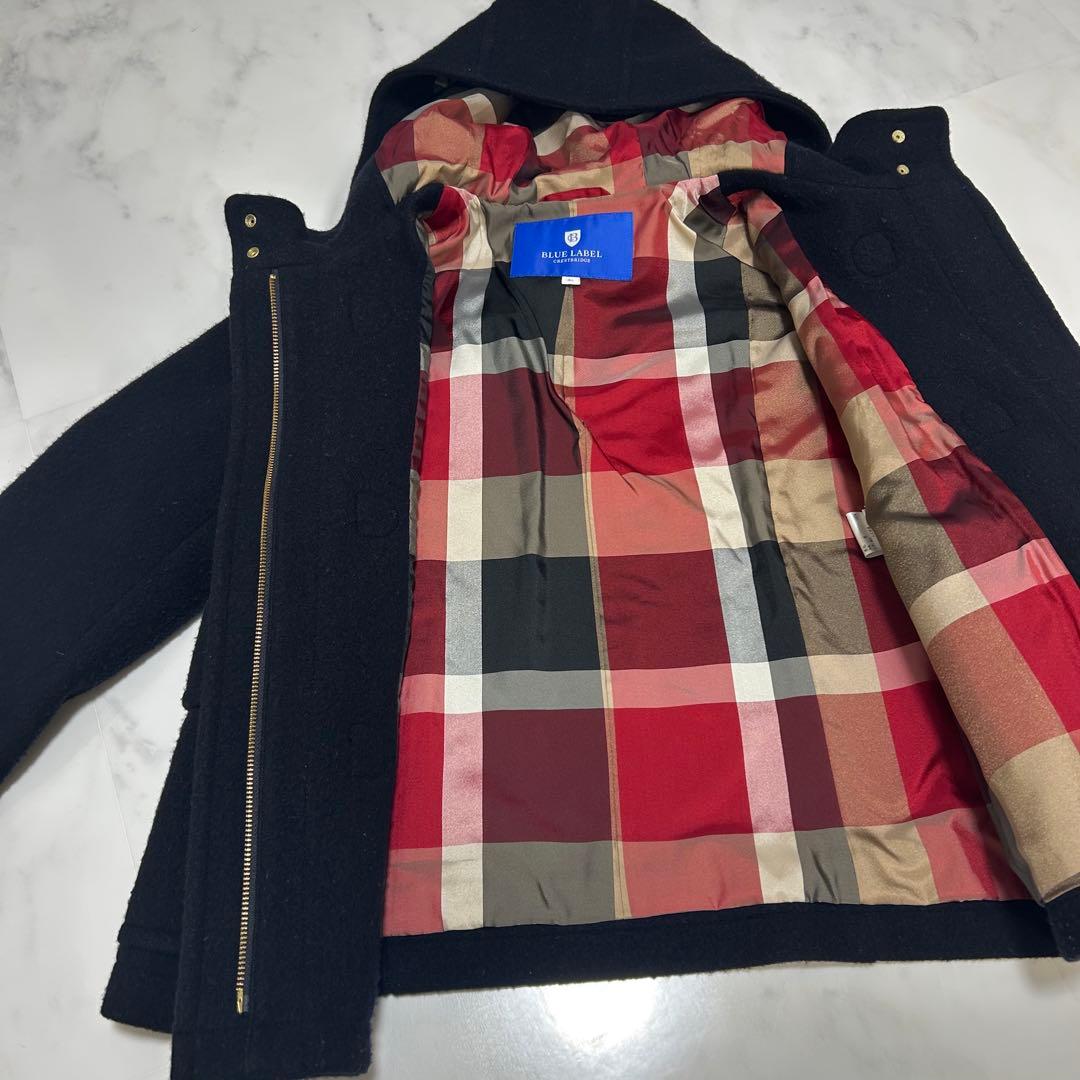 ブルーレーベル　ダッフルコート　美品