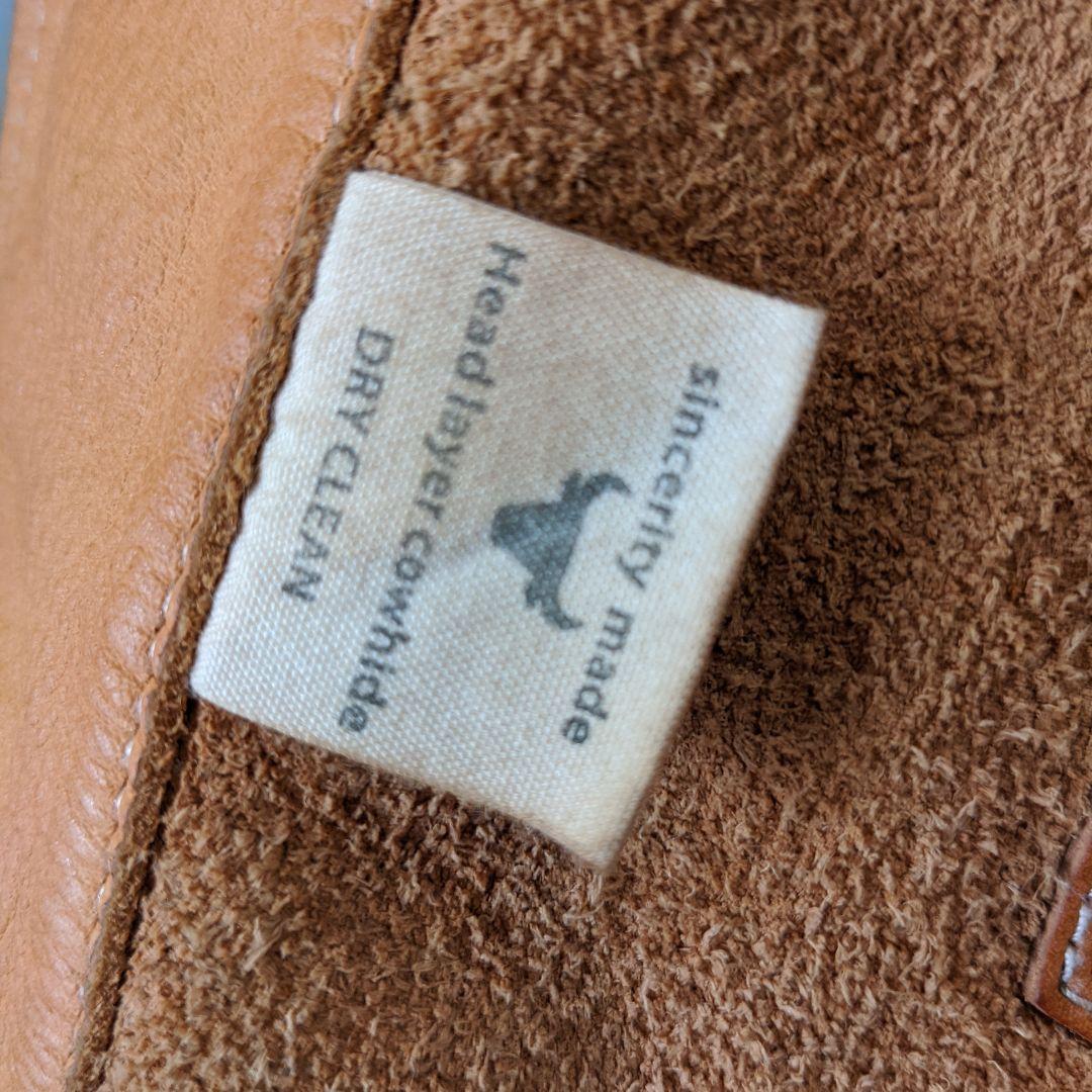 最終価格】ヌメ革ビンテージカウハイドコサックジャケット SIZE M