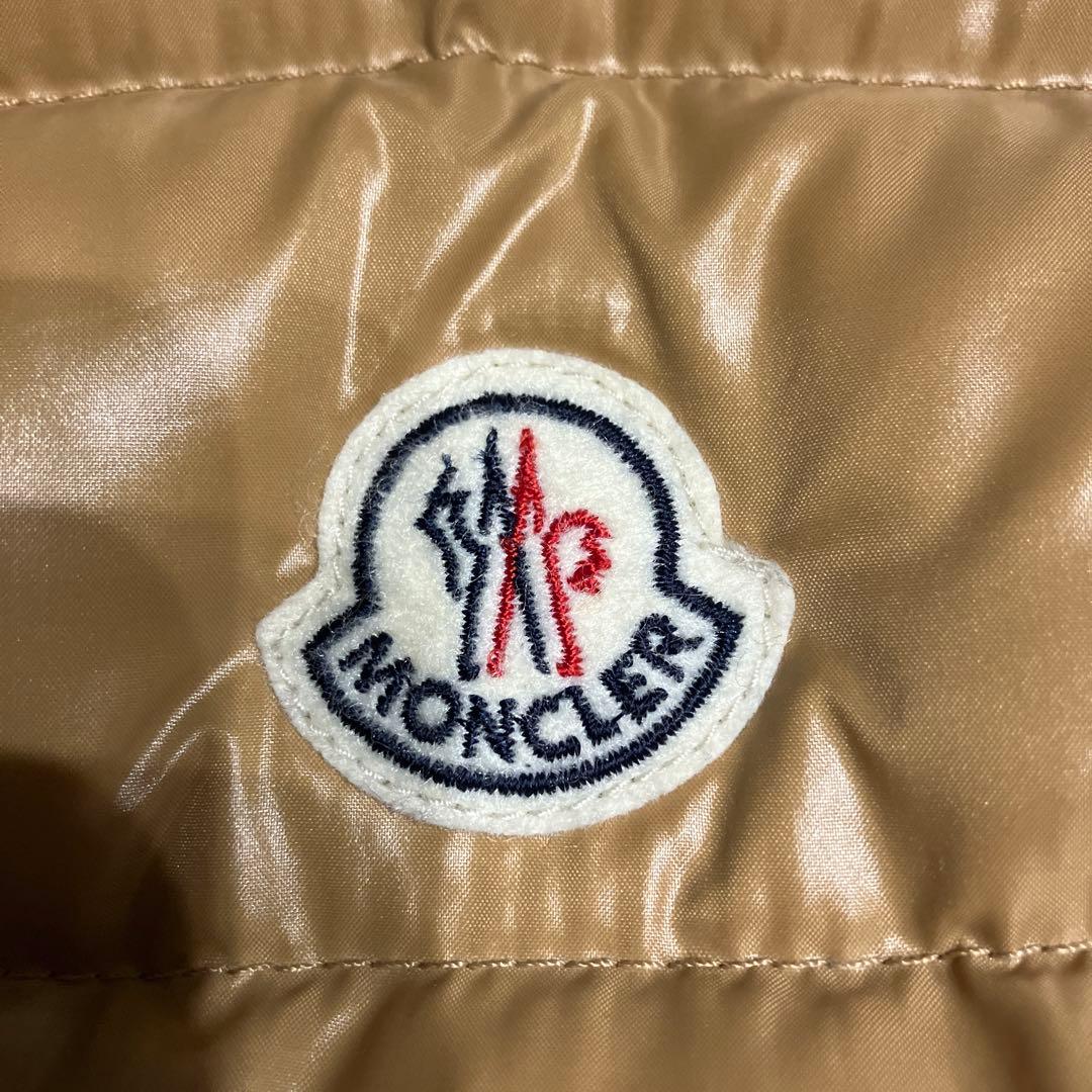 美品　MONCLER モンクレール ダウンベスト ガーニー GHANY ベージュ
