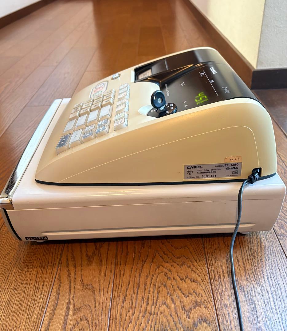 ブ*チ様 CASIO TE-M80 電子レジスター