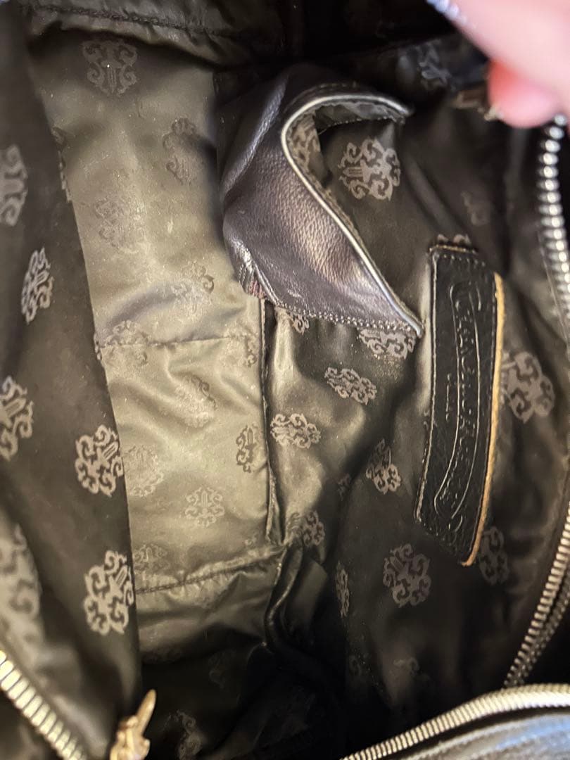 B*S様 クロムハーツ　レザー　ジムバッグ クロス　廃盤　希少！