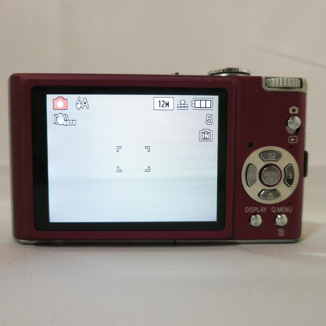 Panasonic LUMIX DMC-FX40 レッド デジタルカメラ