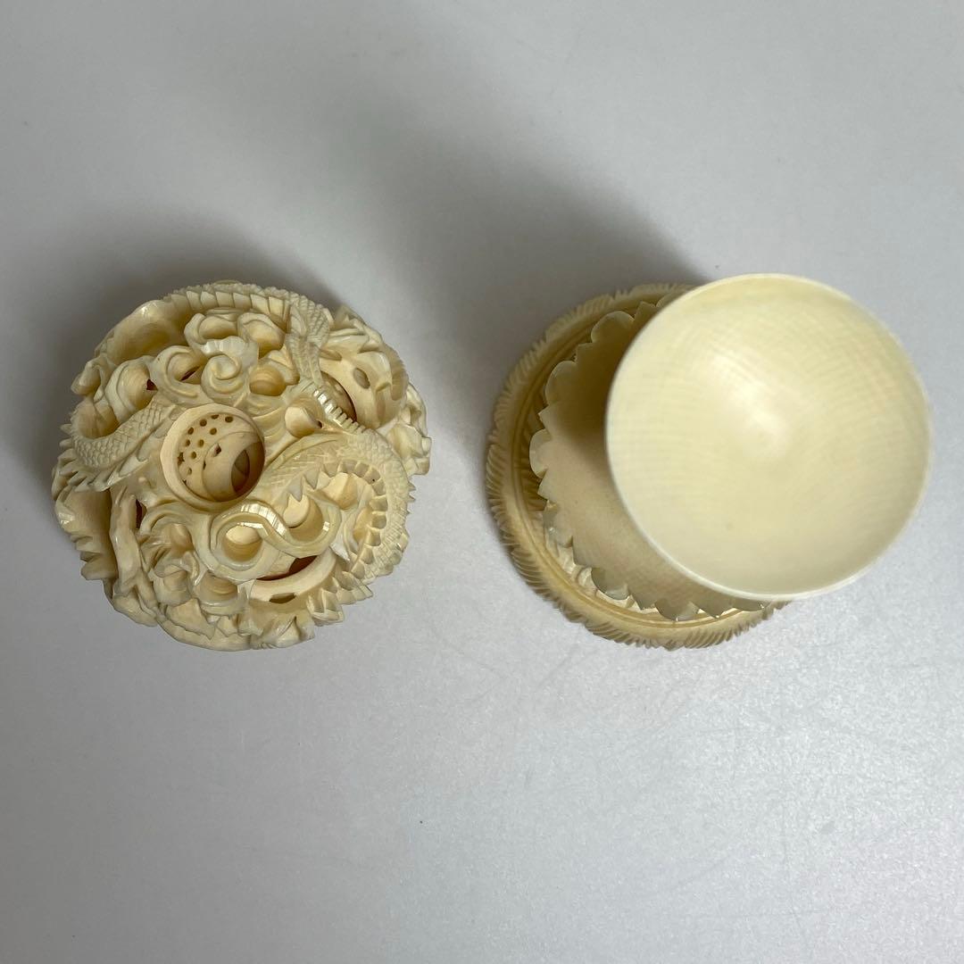 極上　天球　123g h20cm 東K7-1211☆2F トヒチサ